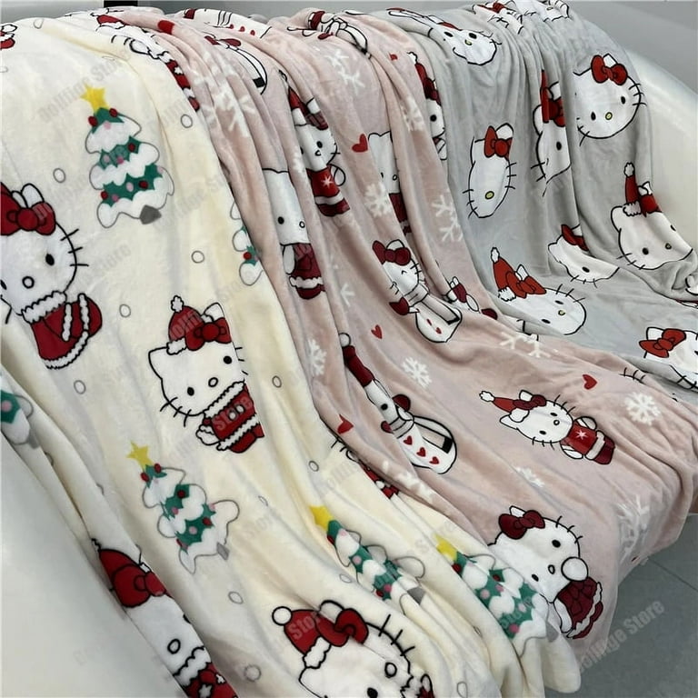 Hello Kitty christmas blanket