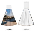thumbnail image 2 of Disketp Lighthouse Hanging Kitchen Towel Tie Towels Tea Bar Dish Cloths Dry Towel for Laundry Room Decor (18*14in), 2 of 7