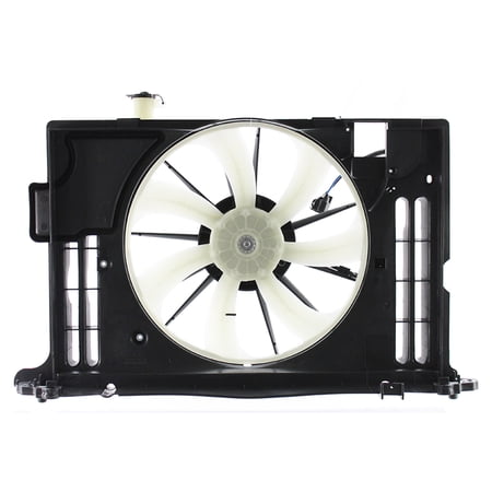Agility Auto Parts 6010308 Dual Radiator and Condenser Fan Assembly for Toyota Specific Models