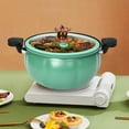 thumbnail image 3 of 8L Micro-Pressure Cooker, 2.11 Gallon Non-Stick Cookware with Quick Cooking, Large Capacity, and Modern Pumpkin Shape Design, 3 of 12