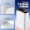 thumbnail image 4 of AIRPLUS 7.54 Pint Dehumidifiers with Drain Hose, Dehumidifier for Home, AP1907, White, 4 of 9