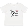 thumbnail image 3 of Inktastic Well Bless your Heart with Floral Print Boys or Girls Baby T-Shirt, 3 of 5