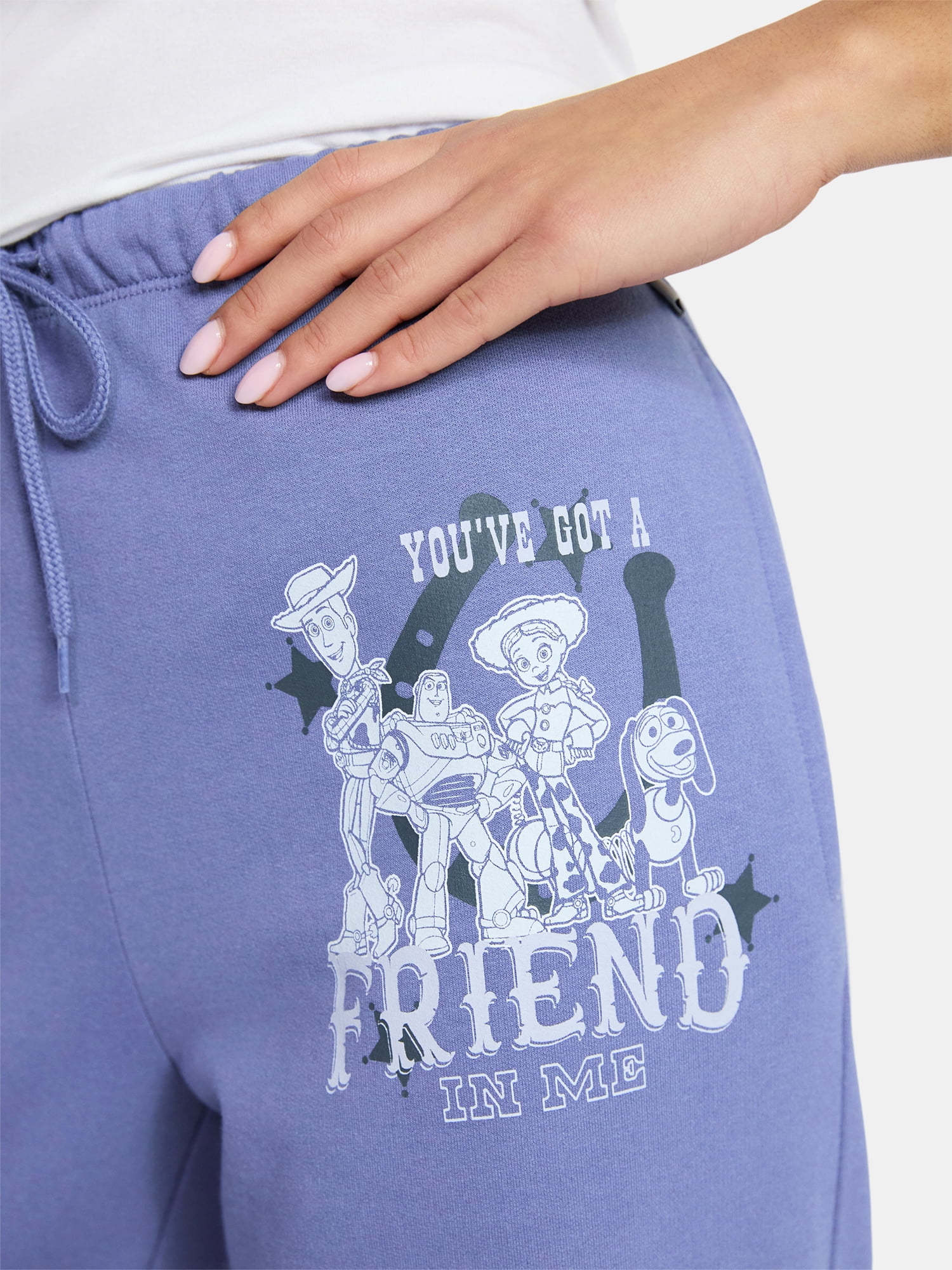 Toy Story Women's Gang Graphic Fleece Sweatpants, Sizes XXS-XXL