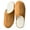 Chestnut, variant on Men's Slip-on Slippers Lightweight Memory Foam House Shoes with Anti-Skid Indoor Outdoor Sole