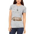 thumbnail image 1 of Simple Things Kitty Cat Playtoy Full Juniors Soft T Shirt, 1 of 1
