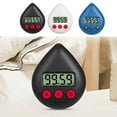 thumbnail image 4 of Temporizador digital de cocina Leke de 3 colores, resistente al agua y de bajo consumo., 4 of 8