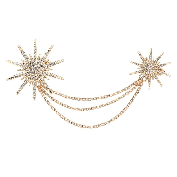 Broche De Noël Flocon De Neige - Broches Bijoux