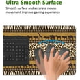thumbnail image 5 of African Style Gaming Mouse Pad XXL Large Desk Mouse Pad Keyboard Mat with Stitched Edges Waterproof Non-Slip Desk Mat for Laptop,Keyboard,Computer 35.4 * 15.7 Inch, 5 of 6