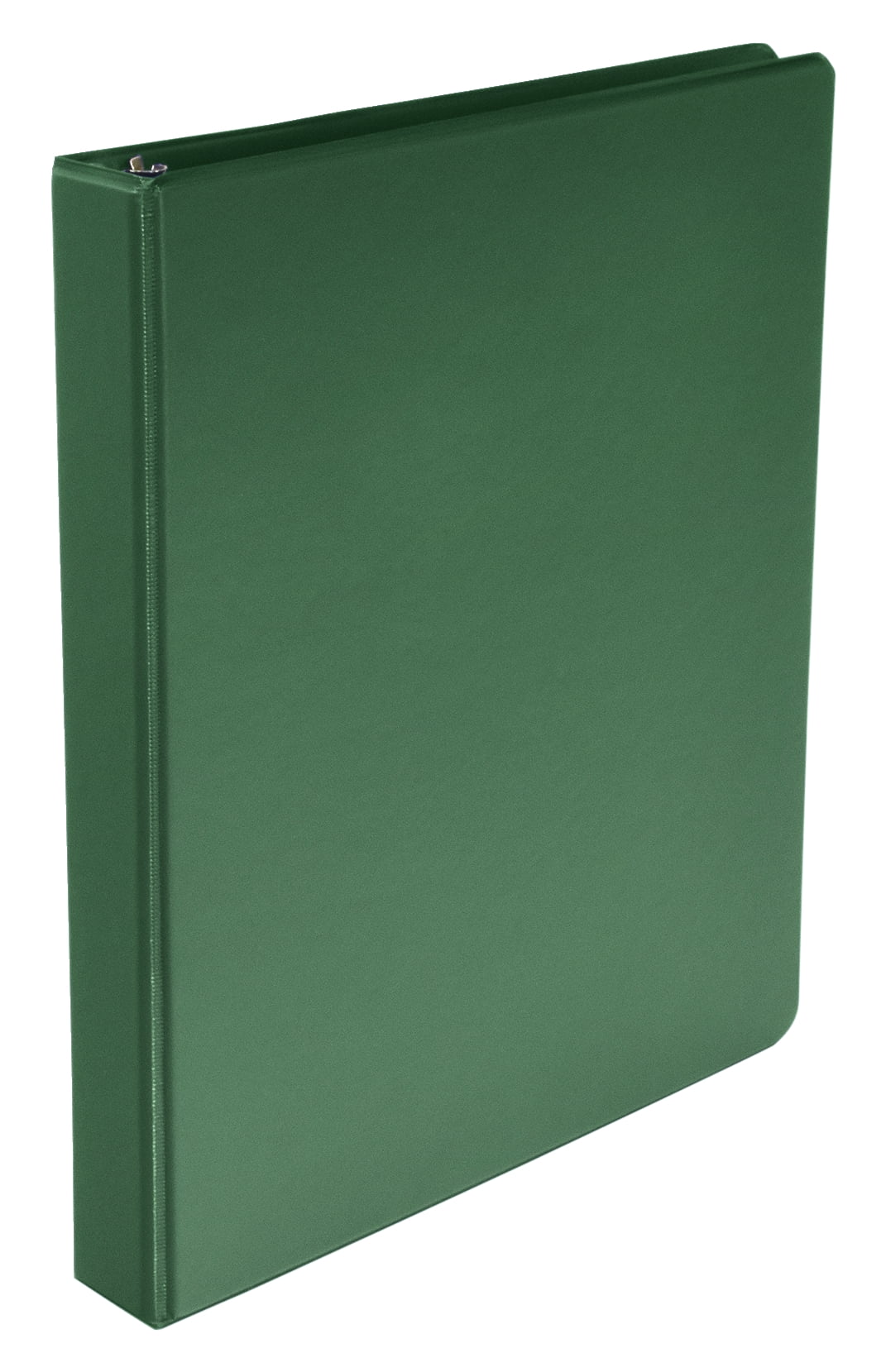 School Smart Polypropylene Round Ring Binder, 1 Inch, Green