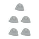 thumbnail image 3 of Gorras de Otoño invierno Qarigey gorros de melón de punto Sombreros de protección Jersey Hip Hop gris claro, 3 of 4