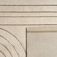 thumbnail image 5 of Paco Home Designer Rug with Hand Carved Lines and Arc Pattern, 5 of 6