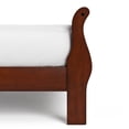 thumbnail image 6 of Furniture of America Arabella Wood Sleigh Queen Panel Bed in Cherry, 6 of 12