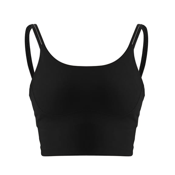 Bibifish Womens Fitness Bra Light Support Thin Strappy Full Coverage bra Soft Moisture-wicking for Yoga Daily Workout Practical Fitness Bra
