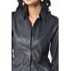 thumbnail image 1 of Camisa Leather Negra para Mujer, 1 of 5