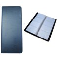 thumbnail image 2 of Business Card Holder Organizer Faux Leather Name Credit ID 96 Blue Book Office, 2 of 6