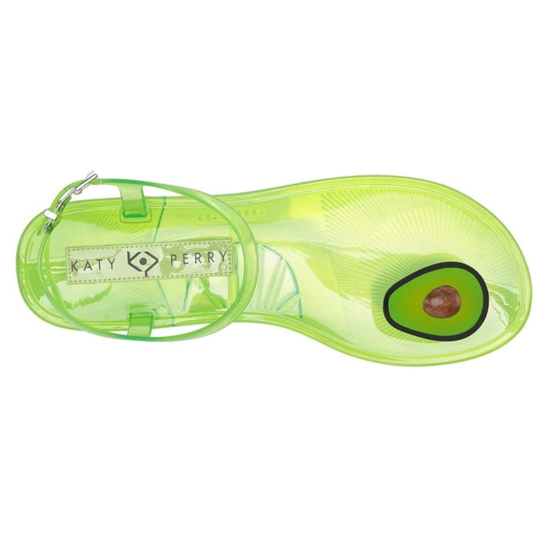 Katy Perry/可愛い/アボカド/クリア/ビーチ/サンダル/THE GELI Katy Perry The Geli Avocado - Walmart.com