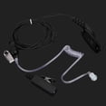 thumbnail image 3 of Kit de vigilancia de audio para walkie-talkie con auricular PTT de tubo de aire de 2 pines para Motorola, 3 of 14