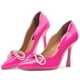 thumbnail image 1 of Zapatilla Stilettos Moño Piedras Elegantes Para Dama rosa 26, 1 of 5