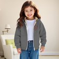 thumbnail image 5 of EnJoCho Unisex Boys Girls Zip Up Hoodie Oversized Long Sleeve Hooded Sweatshirt Casual Y2K Jacket Winter Clothes Street Fashion, 5 of 7