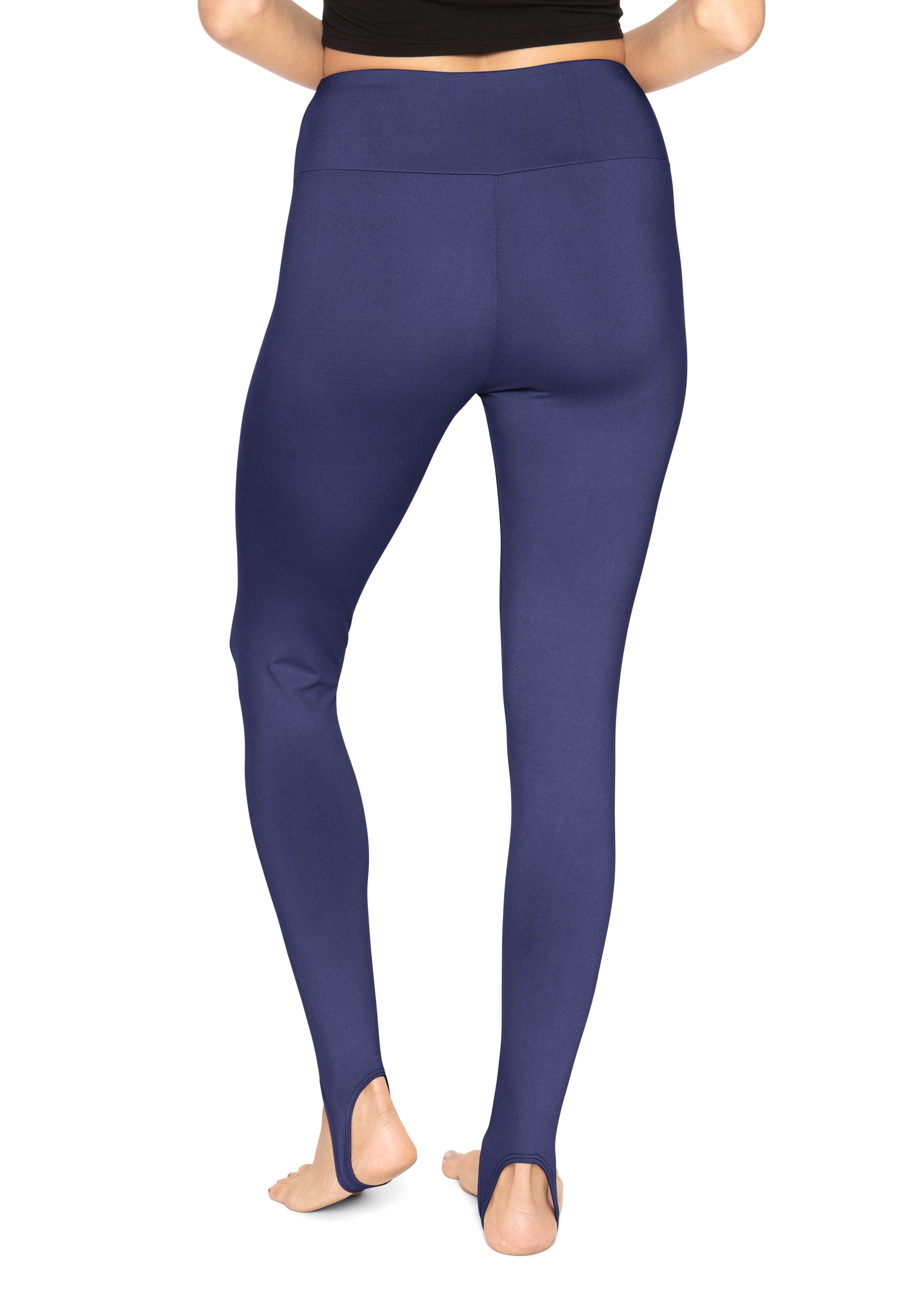 Women's High Waist Leggings with Stirrup Workout Pants for Yoga Running  Fitness Gym (T009 Blue, S) : : Clothing, Shoes & Accessories