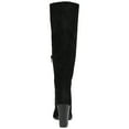 thumbnail image 3 of Journee Womens Kyllie Stacked Heel Knee High Boots, 3 of 9