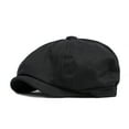 thumbnail image 5 of Yesbay Short Brim Round Dome Adjustable Beret Hat Male Octagonal Painter Hat Fashion Accessories, 5 of 8