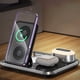 thumbnail image 1 of ¡Oferta Imperdible!, Soporte de carga inalámbrica para teléfono móvil de 15 W, multifuncional, de escritorio, carga rápida, dos bobinas, soporte estable, fácil de recoger y colocar Akmoler, 1 of 6