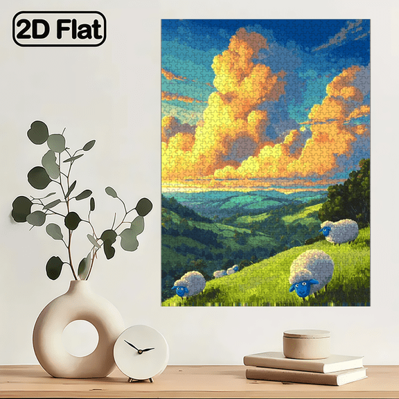 1000pcs Adult Jigsaw Puzzle, Challenging Picture Brain Activity, Complex Puzzle for Adults, Ideal Birthday Gift & Home Decor Challenge for Puzzle Lovers