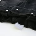 thumbnail image 4 of Kiijoy Toddler Girls Skinny Flare Denim Pants Stretch Pull On High Waist Jeans, Sizes 4-5, 4 of 8