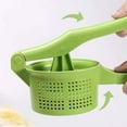 thumbnail image 4 of Salad Spinner – 11.8 x 5.3in 1.5L BPA-Free Vegetable Dryer and Food Strainer for Quick Draining(Green), 4 of 6