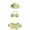 Yellow, variant on Ouuluon 3 Piece Porch Goose Outfits, Cute Easy to Wear Decorative Clothes, 23 inch Goose Outfits with Sun Hat Bow Top for Porch Garden Outdoor Yard