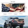 thumbnail image 5 of Truck Tailgate Wrap Patriotic Soldier Eagle HD Decal Graphics MightySkins Professional Grade 3M Material Universal Fit for Full Size Trucks Weatherproof & Car Wash Safe, 5 of 6