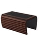 thumbnail image 1 of Bandeja de bambú para brazo de sofá, mesa auxiliar de TV pequeña recientemente mejorada para su sofá, portavasos, posavasos y control remoto ideales, 1 of 4