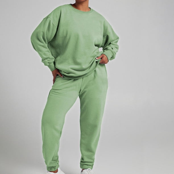 Puntoco Otoño Moda Mujer Manga Larga Cuello Redondo Blusas Camisas Cintura Elástica Bolsillo Pantalones Puntoco Puntoco-1614