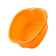 thumbnail image 2 of Foot Soaking Bath Basin, Foot Bath Tub, Foot Tub Bucket, Foot Massage Portable Foot Tub Foot Basin for Dry Cracked Foot Home Foot SPA Orange, 2 of 8
