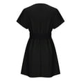 thumbnail image 5 of IROINNID Summer Dresses for Women 2024, Plus Size Dresses for Women, V-Neck and Short Sleeve Casual Summer Beach Dress, 5 of 6