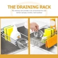 thumbnail image 3 of unbranded Organizador De Esponjas Plateado Para Cocina Con Soporte Duradero De Acero Inoxidable Y Eficiente, 3 of 7