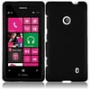 For Nokia Lumia 521 Hard Cover Case Black Accessory, High quality construction provides stiffness and protection against bumps and scratches By HRWireless