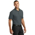 thumbnail image 4 of Port Authority 1143375 Mens Core Classic Pique Polo Shirt, Graphite - Extra Large, 4 of 6