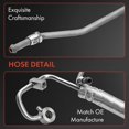 thumbnail image 5 of A-Premium Power Steering Pressure Hose Line Assembly Compatible with Hyundai Azera 2006 2007 2008 2009 2010 2011, V6 3.3L 3.8L Petrol, Pump to Gear/Rack Pinion, 5 of 5