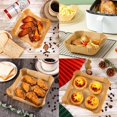 thumbnail image 6 of (125PCS) Air Fryer Liners, Disposable for Ninja Dual Air Fryer accessories, Parchment Paper liners rectangle 8.6''*5.5'', 6 of 7