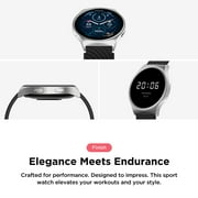 Motorola Moto Watch 120 1.43 AMOLED Bluetooth AI Smartwatch, Silver