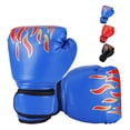 thumbnail image 3 of Soidarity 1 par de guantes de boxeo para niños, guantes de boxeo portátiles cómodos para golpear Type8 NO8, 3 of 6