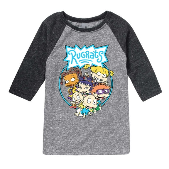 Rugrats - Circle - Toddler And Youth Raglan Graphic T-Shirt