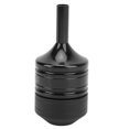 thumbnail image 2 of Agarre para tatuajes profesional de aleación de aluminio, ergonómico, autoblocante, tubo de mano para tatuajes, suministros para tatuajes, color negro, diámetro de 35 mm/1,4 pulgadas, 2 of 14