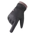 thumbnail image 5 of Winter Men's Outdoor Coldproof Ski Gloves Windproof Waterproof K Gray, 5 of 5