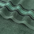 thumbnail image 4 of Superior Sadie Zero Twist Cotton Solid Hand Towel, Set of 6, Forest Green, 4 of 9