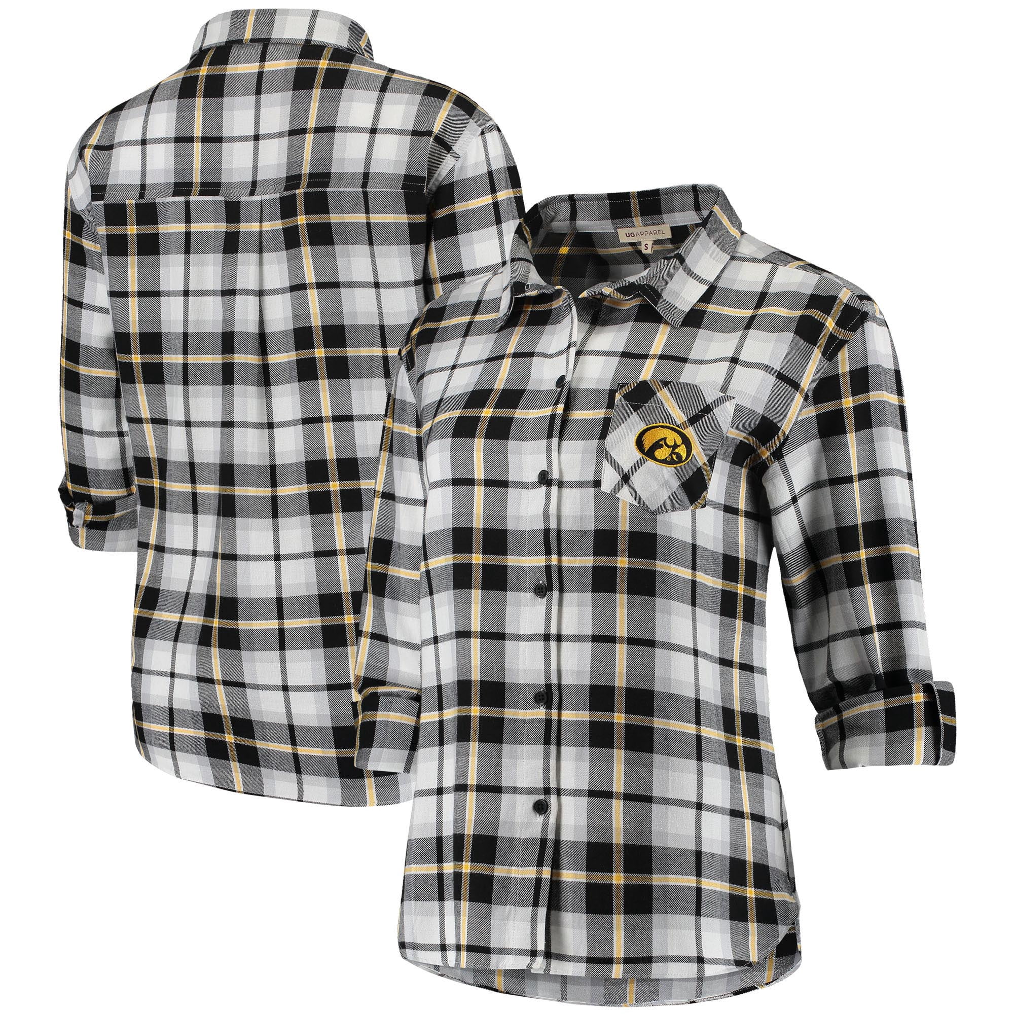 Women's Black Iowa Hawkeyes Team Missy 