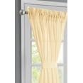 thumbnail image 2 of Warm Home Designs Pair of 52"x 72" Sheer Gold French Door Curtains with 2 Tie-Backs. KFR Gold 52x72, 2 of 5