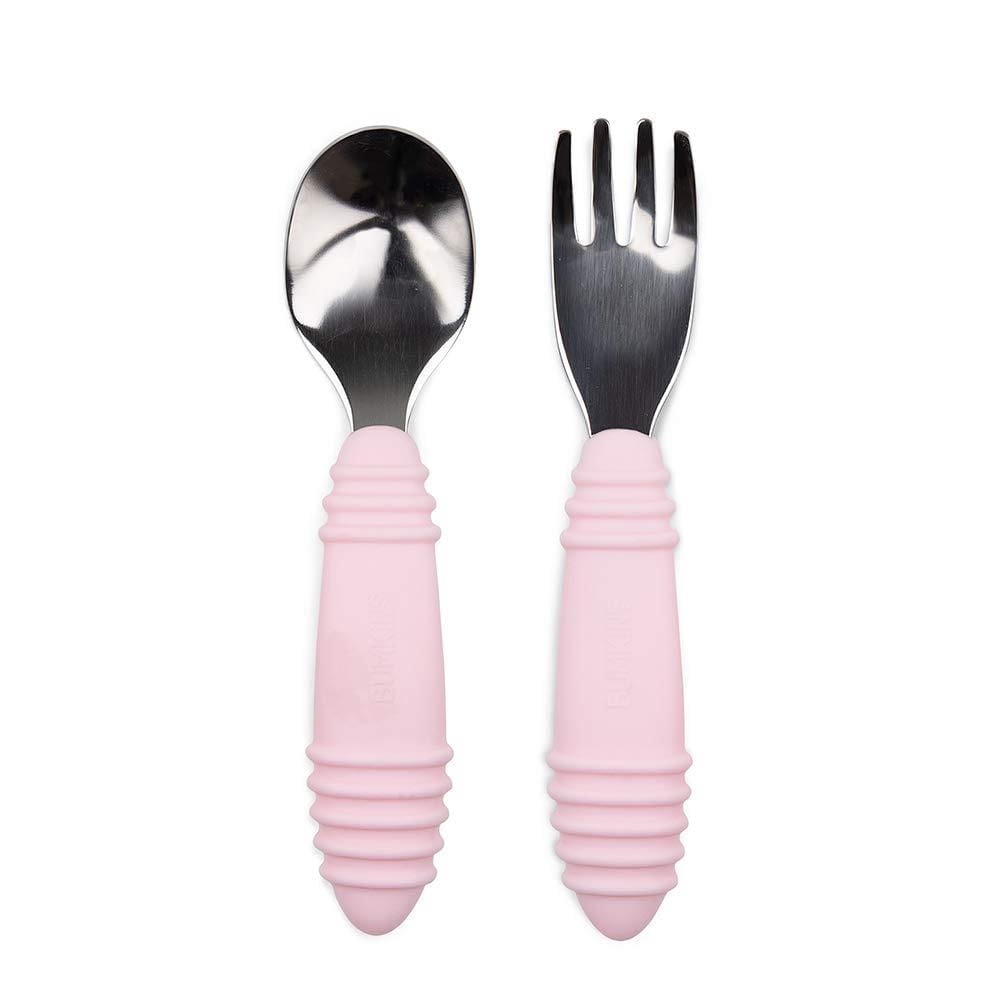 Bumkins - Spoon & Fork, Pink